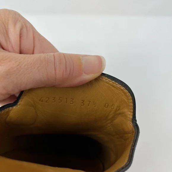 Gucci Black Leather Horsebit Backless Mules with Gold Hardware - Picture 6 of 11